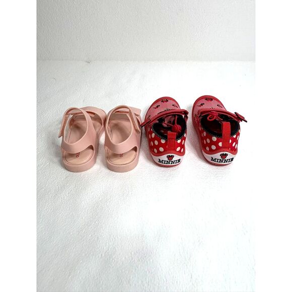 Bundle of Kids Shoes Ground Up Minnie Mouse Water Shoes Old Navy Sandals 8 - Picture 4 of 14